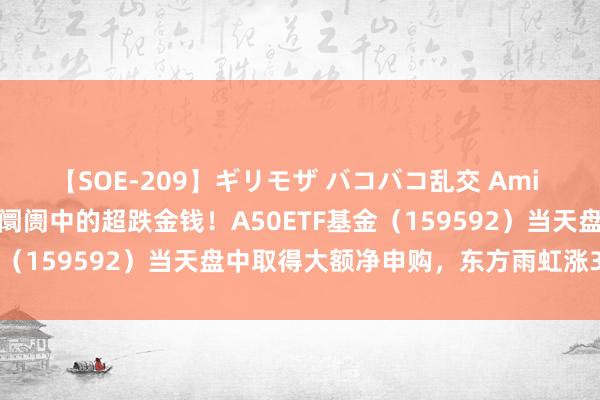 【SOE-209】ギリモザ バコバコ乱交 Ami 好意思联储降息利好人人阛阓中的超跌金钱！A50ETF基金（159592）当天盘中取得大额净申购，东方雨虹涨3.93%