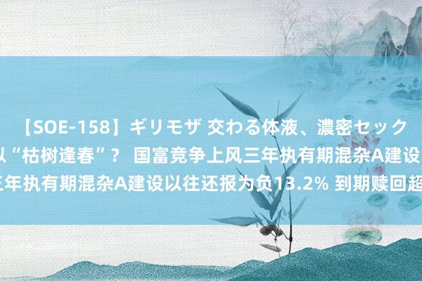 【SOE-158】ギリモザ 交わる体液、濃密セックス Ami 重仓银行股得以“枯树逢春”？ 国富竞争上风三年执有期混杂A建设以往还报为负13.2% 到期赎回超2亿份